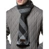 Men's Elegant Winter Scarf Cashmere Feel. - 2 of 4