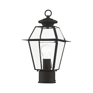 Livex Lighting Westover 1 - Light Post Light in  Black - 1 of 2