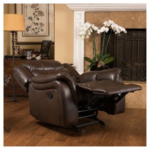 Hawthorne Glider Recliner Club Chair - Christopher Knight Home - 1 of 4