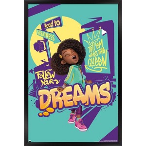 Trends International Karma's World - Follow Your Dreams Framed Wall Poster Prints - 1 of 4