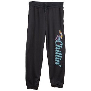 Womens Lilo & Stitch Tropical Chillin' Junior's Joggers - 1 of 4