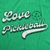 Womens Love Pickleball Funny T Shirt Pickle Ball Retro Graphic Tee For Ladies - Crazy Dog Women's T Shirt - 2 of 4