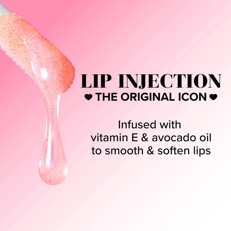 Too Faced Lip Injection Plumping Lip Gloss - Pink - 0.14 oz  - Ulta Beauty, 6 of 8
