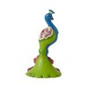 Jim Shore 4.75 In Peacock Figurine Mini Bird Quilt Design Bird Figurines - 3 of 3