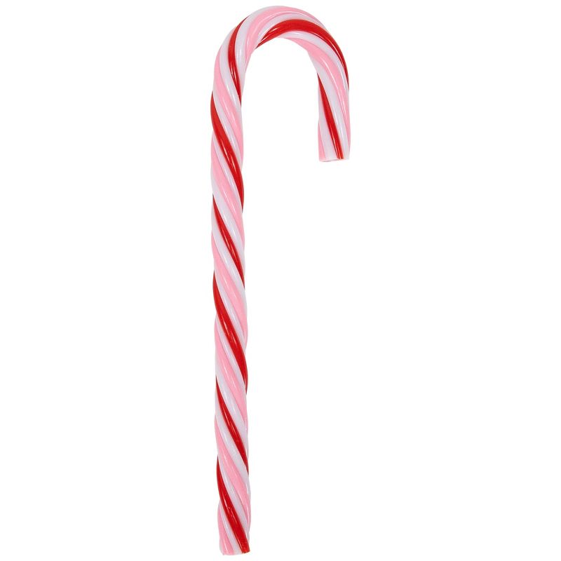 Northlight Peppermint Candy Cane Christmas Ornaments - 7" - Red and White - 12 ct, 5 of 7