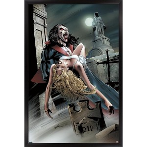 Trends International Marvel Movie - Morbius - Graveyard Framed Wall Poster Prints - 1 of 4
