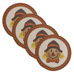 Park Designs Scarecrow Printed Braided Placemat Set of 4 - 1 of 3