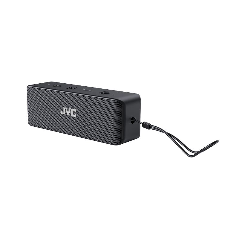 JVC® True Wireless Stereo Portable Bluetooth® Speaker, Black, SPS-Q4BT, 1 of 5