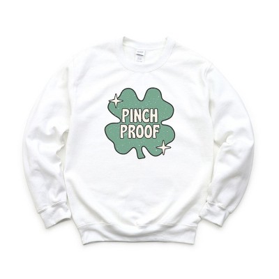 Simply Sage Market Women's Graphic Sweatshirt Pinch Proof Shamrock