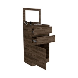 NicBex 3 Drawer Dresser for Bedroom,Modern Style Drawers with Free Handle,Dressers for Kids Room,Living Room,Entry and Hallway,Brown - 1 of 4