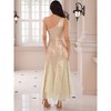 INSPIRE CHIC Women's Sequin Maxi One Shoulder Mermaid Prom Evening Wedding Cocktail Dress - 4 of 4