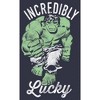 Women's Marvel St. Patrick's Day Hulk Incredibly Lucky T-Shirt - 2 of 4
