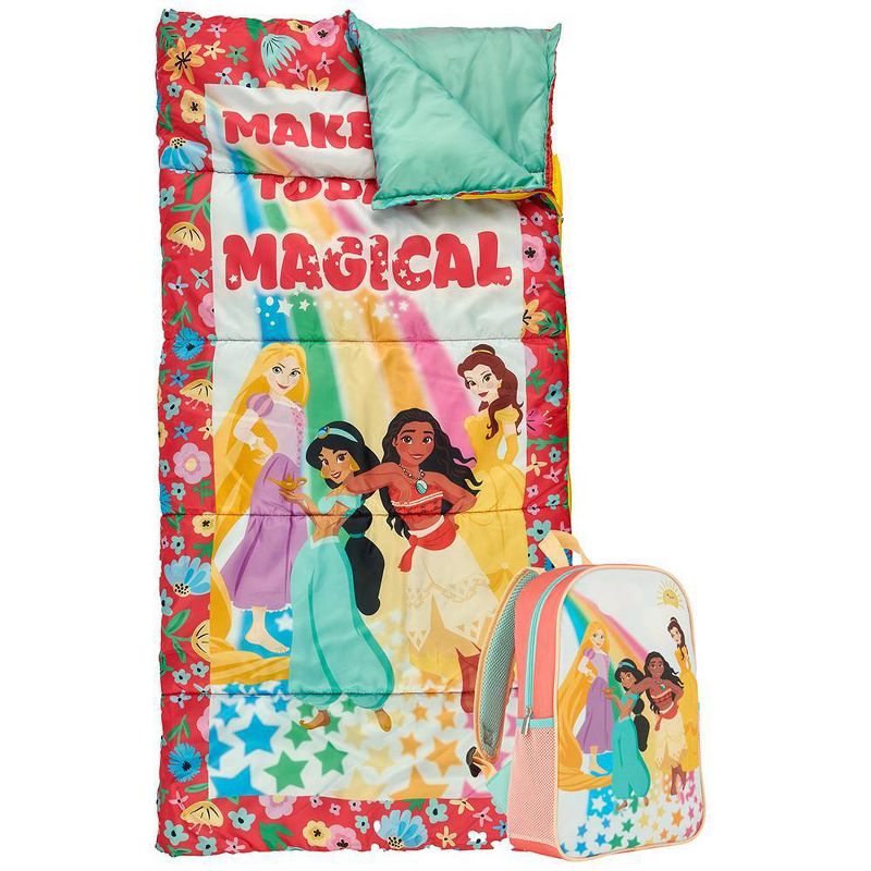 Disney Princess 50 Degree Overnight Sleeping Bag Kit - 2pc, 1 of 8