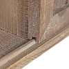 18" x 8" x 20" Decorative Farmhouse Cabinet - Kate & Laurel All Things Decor: Rustic Organizer with Sliding Door - 4 of 4