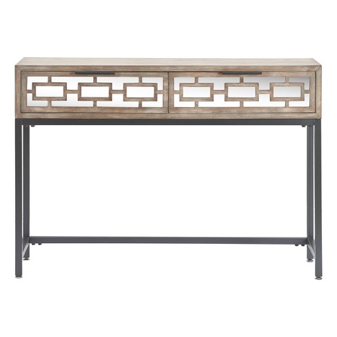 Mirrored console table target online