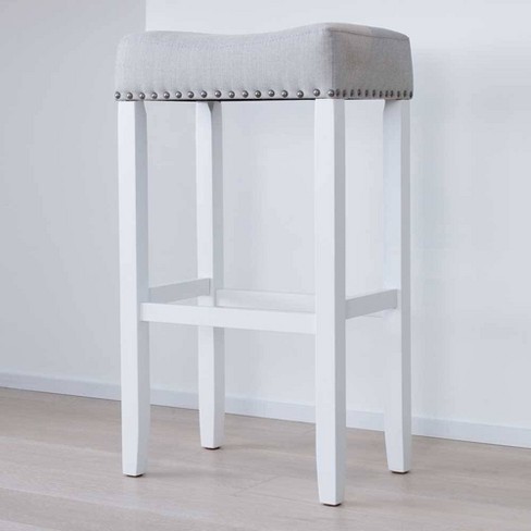 Fitted Saddle Stool Seat Cushion Rectangular Cover Kitchen -    Upholstered bar stools, Saddle seat bar stool, Bar stool cushions