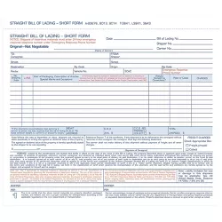 White Adams Job Invoice Forms 8-1/2 x 11 100 Individual Sets Per Pack 2-Part Carbonless NC2817 for Service and Repair Billing 