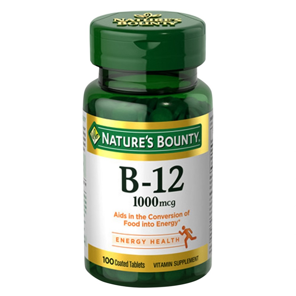 GTIN 074312013805 product image for Nature's Bounty Vitamin B12 1000 mcg Tablets - 100 Count | upcitemdb.com