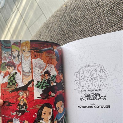Demon Slayer: The Official Coloring Book - By Koyoharu Gotouge ...