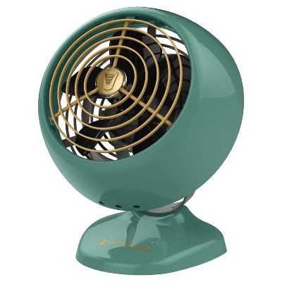 Vornado VFAN Mini Classic Personal Vintage Air Circulator Fan Green