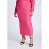 ELOQUII Women's Plus Size Sequin Sweater Skirt - 3 of 4