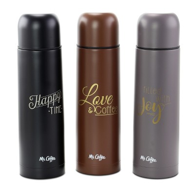 Mr. Coffee 2-Piece Thermal & Travel Mug Set