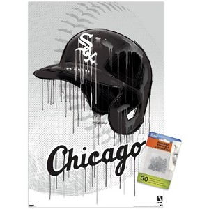 Trends International MLB Chicago White Sox - Drip Helmet 22 Unframed Wall Poster Prints - 1 of 4