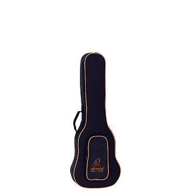 Ortega Guitars Baritone Ukulele Economy Gig Bag - 10 mm Soft Padding - Black