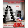 Garvee Dumbbell Rack A-Frame Weight Rack Vertical Rack for Home Gym, Weight Rack for Dumbbells - 2 of 4