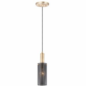 Maxim Lighting Perf 1 - Light Pendant in  Black/Satin Brass - 1 of 4