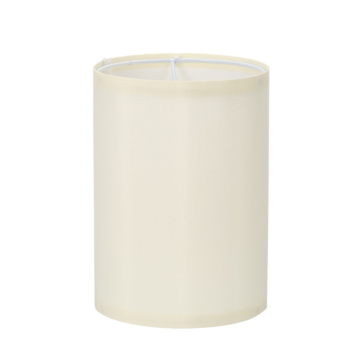 Unique Bargains Natural Linen Drum Design Spider Fitter Premium Fabric Lampshade 5.5 x 7.9 Inch 1 Pc