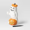 23" Light and Sound Pumpkin and Ghost Outdoor Halloween Decorative Prop - Hyde and EEK! Boutique™: Battery Operated - 3 of 3