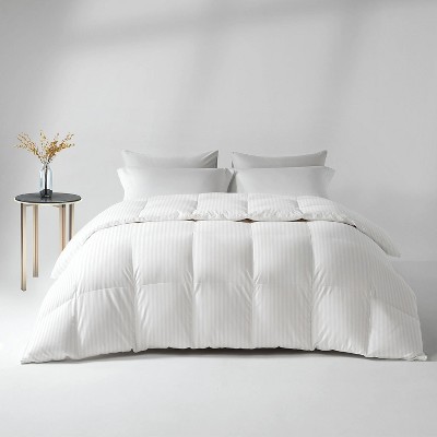Zibroges King Size Down Feather Comforter - High Fill Power All-Season Duvet Insert, Ultra-Soft Hotel-Quality Bedding (106”x90”)