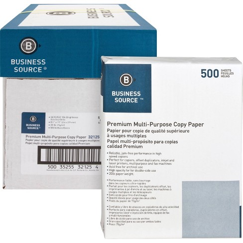 Business Source Premium Multipurpose Copy Paper Target