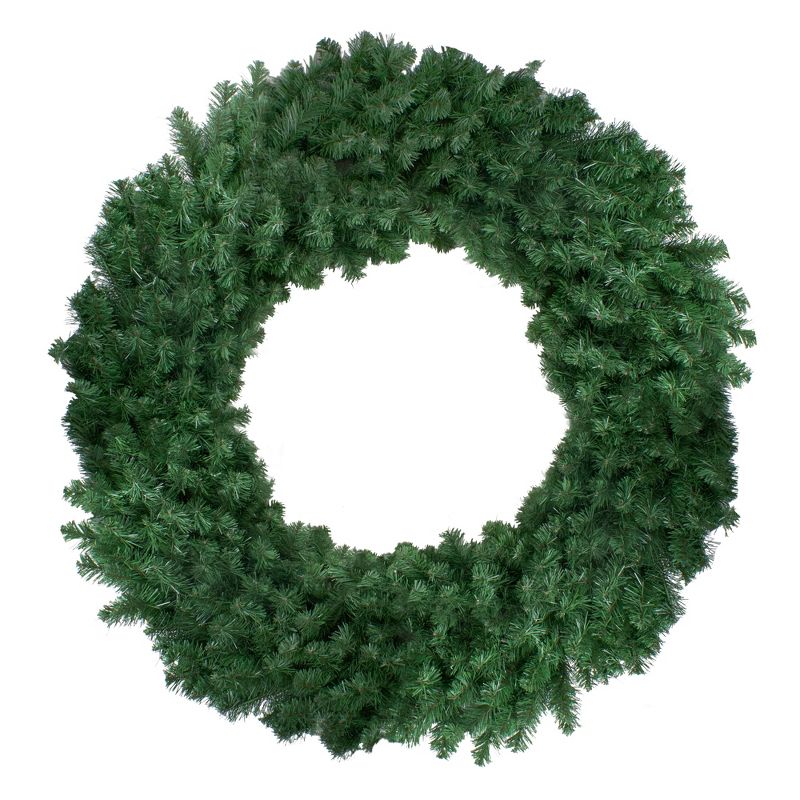 Northlight 48" Unlit Colorado Spruce Artificial Christmas Wreath, 1 of 5