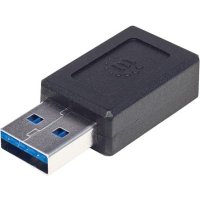 LINDY Usb 3.1 Type C Male To Type A Female Adapter Black