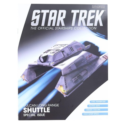 Eaglemoss Limited Star Trek Starships Long Range Vulcan Shuttle Magazine