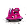 RUVALINO Baby Walkers, Stable Base and Playful Design for Indoor Learning or Exploration, Safe Activity Center for Baby, Purple,26.75”*26.75”*18" - 4 of 4
