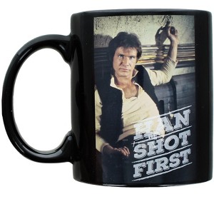 Surreal Entertainment Star Wars Han Solo "Han Shot First" Coffee Mug - 1 of 1