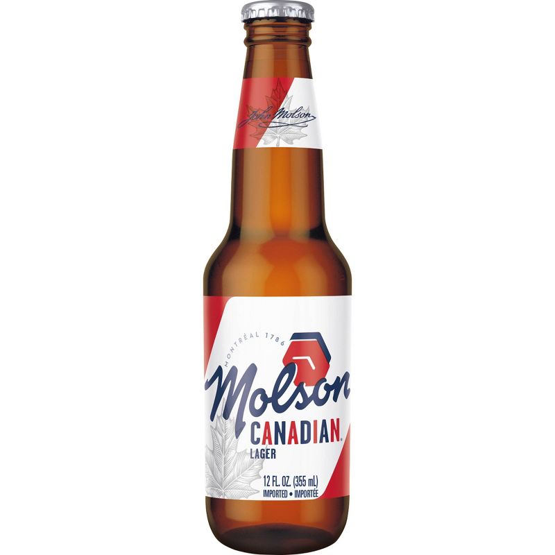 Molson Canadian Lager Beer - 12pk/12 fl oz Bottles, 5 of 6