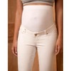 Women's Zahara Slim Leg Over Bump White Jeans - Seraphine - 2 of 2