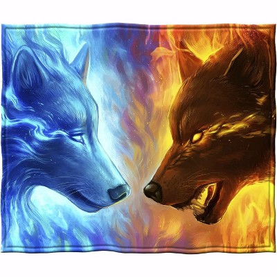 fire and ice wolves