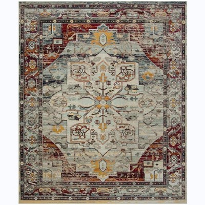 Crystal CRS503 Power Loomed Indoor Rug - Safavieh