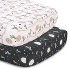The Peanutshell Crib Bedding Set for Baby Girls & Boys - Joshua Tree, 5 Pieces - 3 of 4
