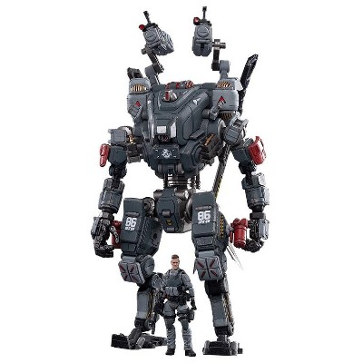 Steelbone Armor JT1033 God of War 86 Grey Mecha with Pilot | Joy Toy Dark Source Action figures