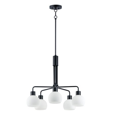Maxim Lighting Coraline 5 - Light Chandelier in  Black