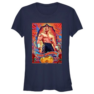 Juniors Womens WWE Eddie Guerrero Poster T-Shirt - 1 of 4