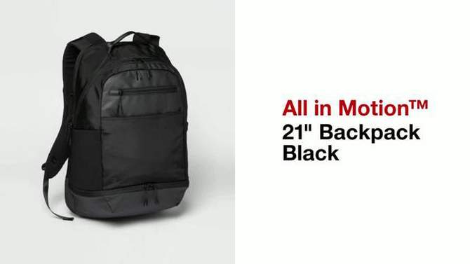 19&#34; Backpack Black - All In Motion&#8482;, 2 of 7, play video