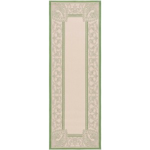 Courtyard CY2965 UV & Stain Resistant Non-Shedding Power Loomed Indoor/Outdoor Rugs - Safavieh - 1 of 4