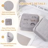 Unique Bargains Velvet Ring Organizing Display Mini 3 Slot Jewelry Storage Box - 3 of 4
